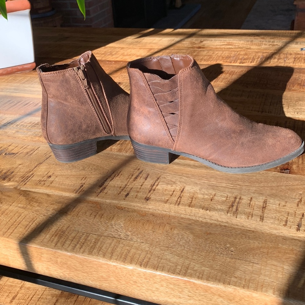 Carlos booties. Like new. Wore once for a couple of hours.